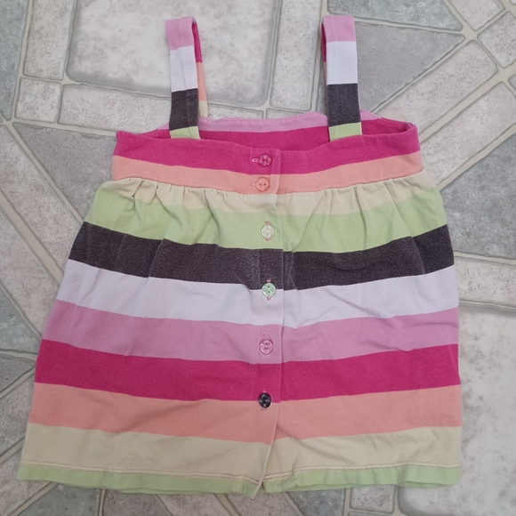 Baby Gap multi-color button down back shirt - Picture 2 of 2